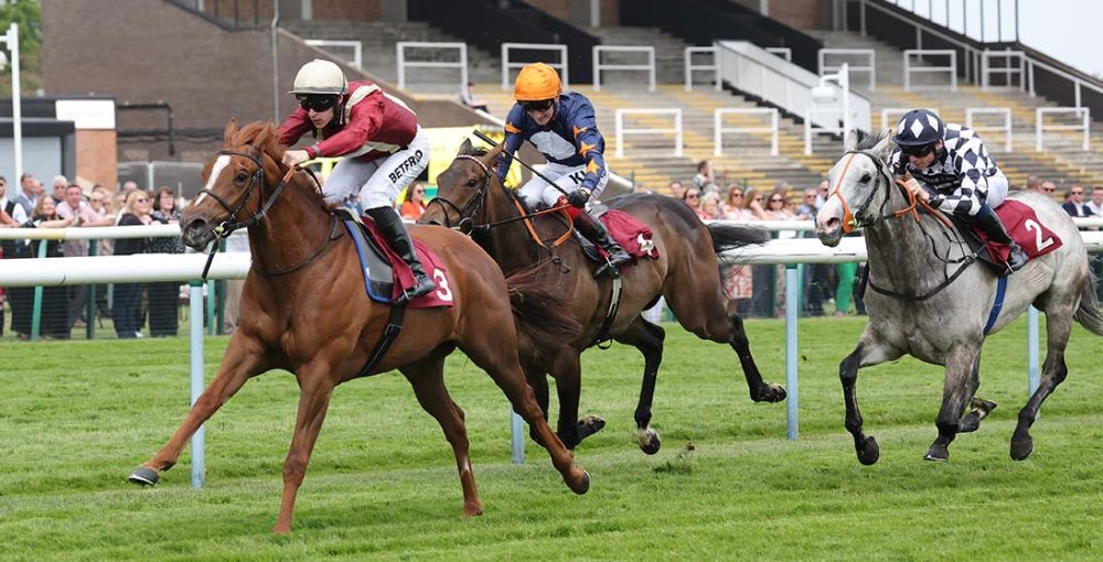 Get Ahead wins the Listed Cecil Frail Stakes in a year when she was also Group 1 placed.